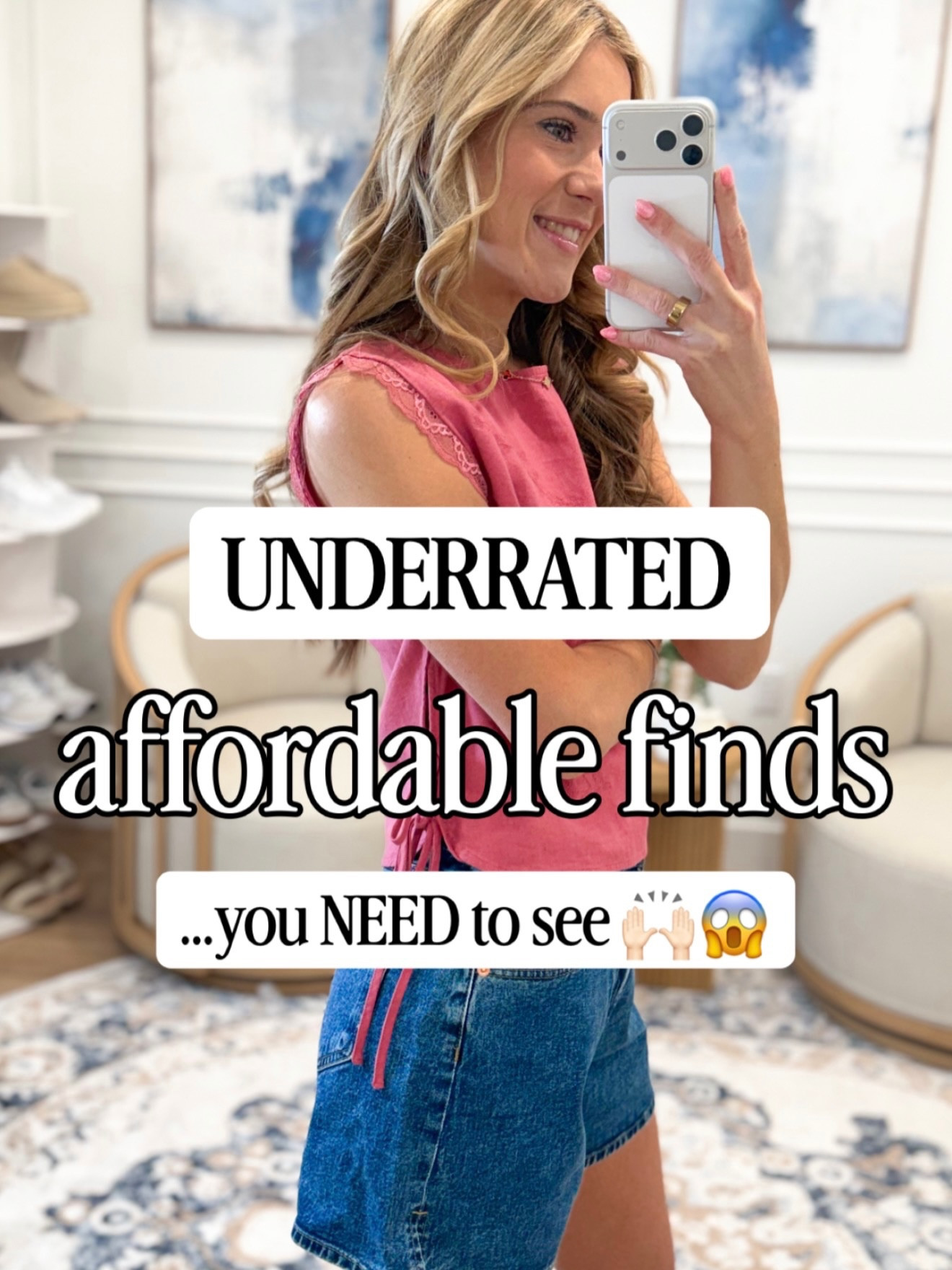 💎💎Just type “YES” and I’ll send the details! Affordable finds I’m loving 🤍
You know those random pieces you didn’t expect much from… and now you recommend to everyone? Yeah, this is that list. From fashion to beauty to everyday essentials, these are the affordable finds I keep reaching for (and keep telling my friends to buy) ✨
affordable finds, amazon must haves, budget friendly favorites, everyday essentials, affordable fashion finds, amazon lifestyle finds, products worth it
#AmazonFinds #AffordableStyle @Maurices @Target @Salt & Stone @walmart 

#LTKSeasonal #LTKBeauty #LTKgrwm