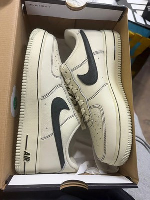 Nike Air Force 1 Low '07 LV8 Light Khaki Black | eBay US
