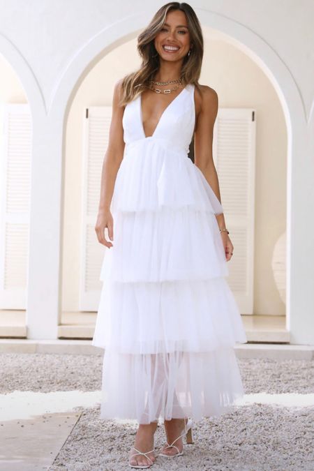 If you are looking for a chic party white dress for your pre wedding events. You need to check out this stunning dress. For the bride that's oh-so-chic, check out this beautiful white dress for your bridal shower, engagement shoot or photo shoot. White dresses are a Bride to Be’s favorite fashion piece for all her prewedding events from engagement party/ shoots, bridal shower, and other events.  #engagementoutfit #bridestyle #bridefashion #bridalshoweroutfitideas #elegantdress #engagementphotooutfit #bridetobe #2023bride #instabride  #whitedress #wedding #bridalwear #instabride #bridegroom #bridalshowerdress

#LTKFind #LTKwedding #LTKstyletip