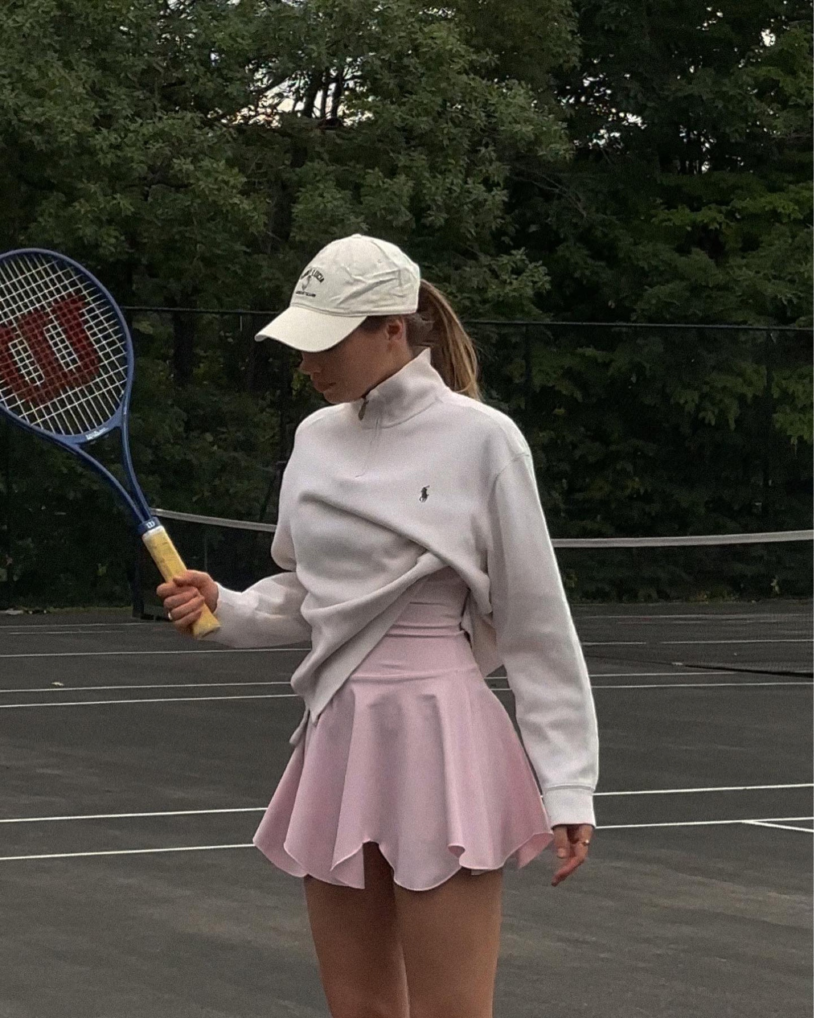 Tennis dress is sold out but linking just the skort!