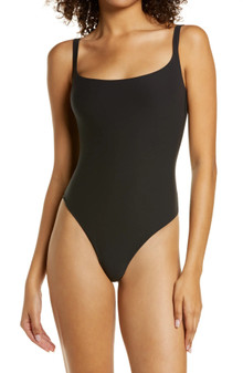 Click for more info about Fits Everybody Square Neck Sleeveless Bodysuit