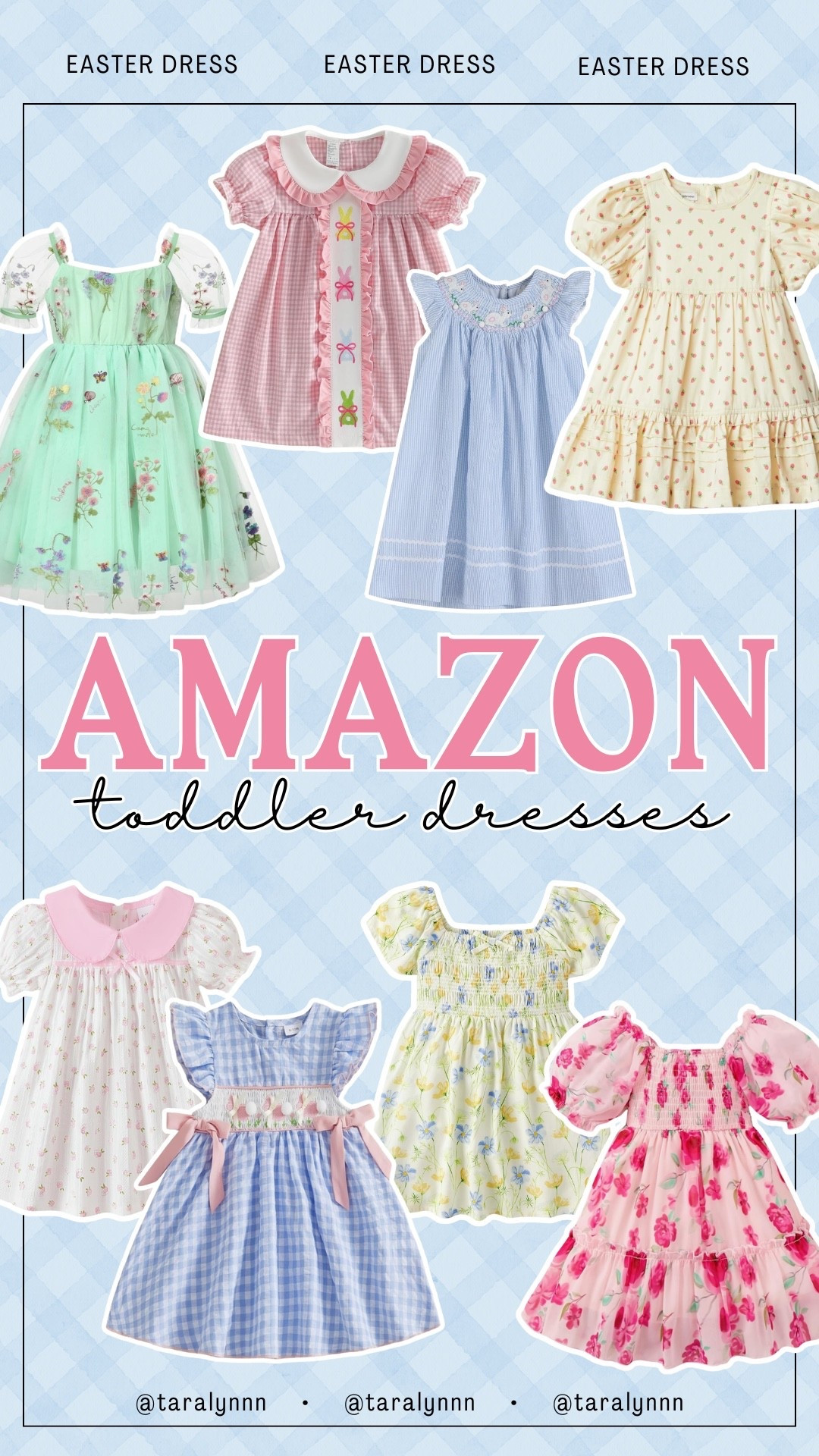 Amazon Toddler Girl Dresses for Easter 🐰

#amazon #toddler #dresses #easter #easterdresses #girls #toddlerdresses #family #momlife #spring #springdress #kids #family 

#LTKSeasonal #LTKKids #LTKmomlife