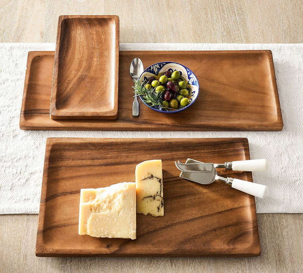 Acacia Wood Cheese Board Collection | Pottery Barn (US)