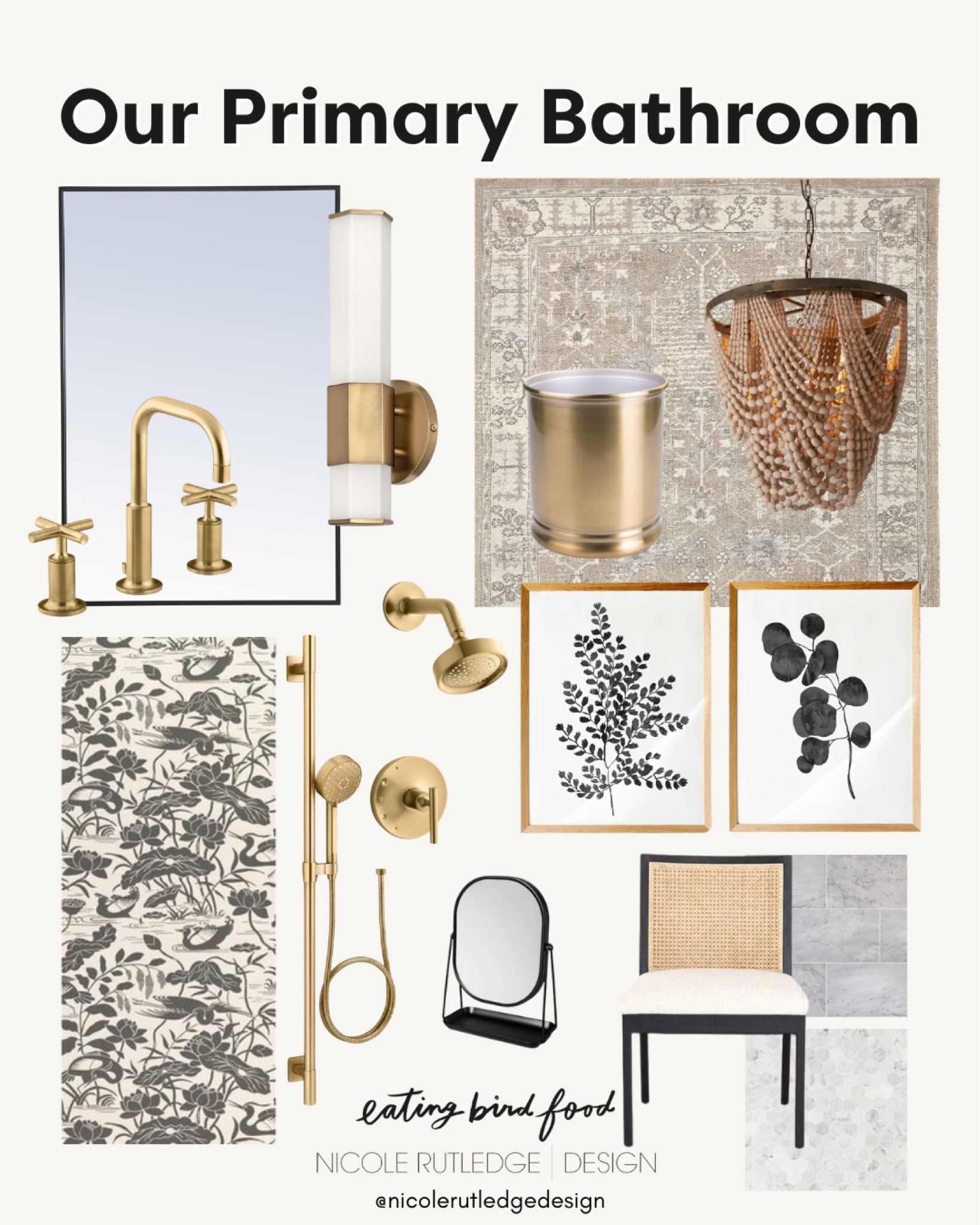 Our Primary Bathroom — designed with Nicole Rutledge Design 

#LTKhome