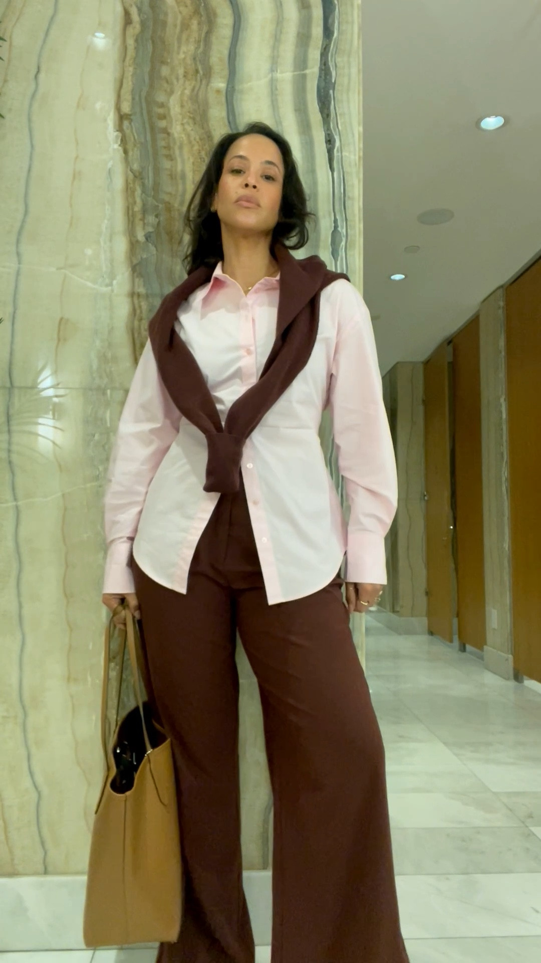 Loving this colour combination as of lately — bitter chocolate brown with pink 

#LTKcanada #LTKstyletip #LTKtravel