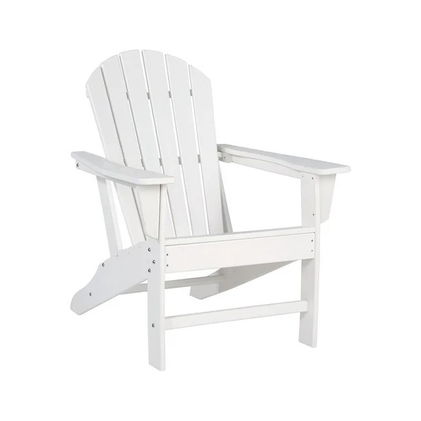 Signature Design by Ashley Sundown Treasure Outdoor White Adirondack Chair - Walmart.com | Walmart (US)