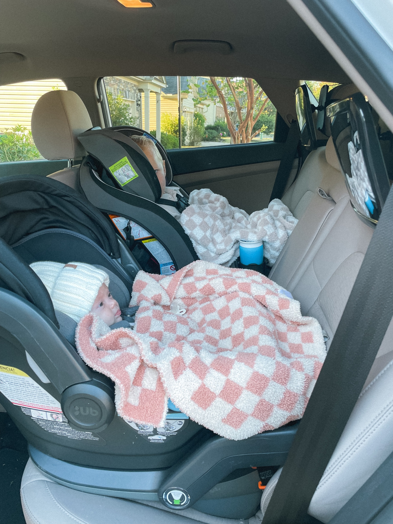 Both kids were so cozy this morning in their The Styled Collection x Madi Nelson blankets! She is using the stroller 22x30, he has the receiving 40x40 and I have the full size 3lb. I am telling you, these are the best blankets ever!! One of my all time favorite purchases. They are on sale right now too  

#LTKGiftGuide #LTKbaby #LTKkids