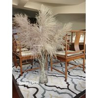 10stems Natural Pampas Grass/Long Spike Cloud Purple Grass/Super Fluffy Grass/Dried Flower Bouquet/W | Etsy (US)