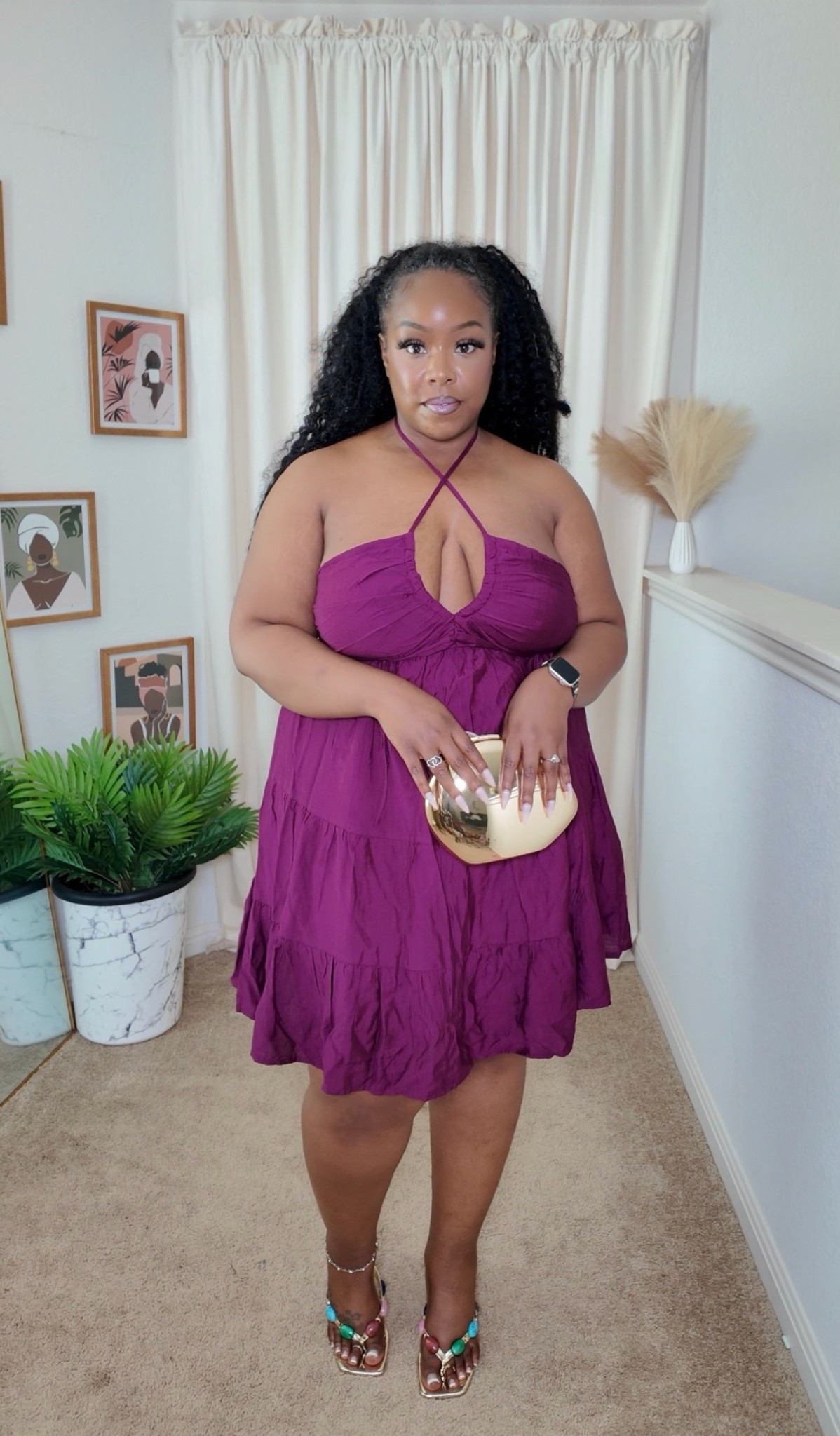 Cute plum frolick dress size 1X

#LTKgrwm #LTKootd #LTKSeasonal