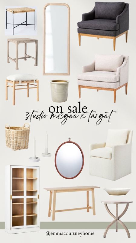 Target x studio McGee picks that are on sale right now! Love the armchairs, I have one of them 

#LTKstyletip #LTKsalealert #LTKhome
