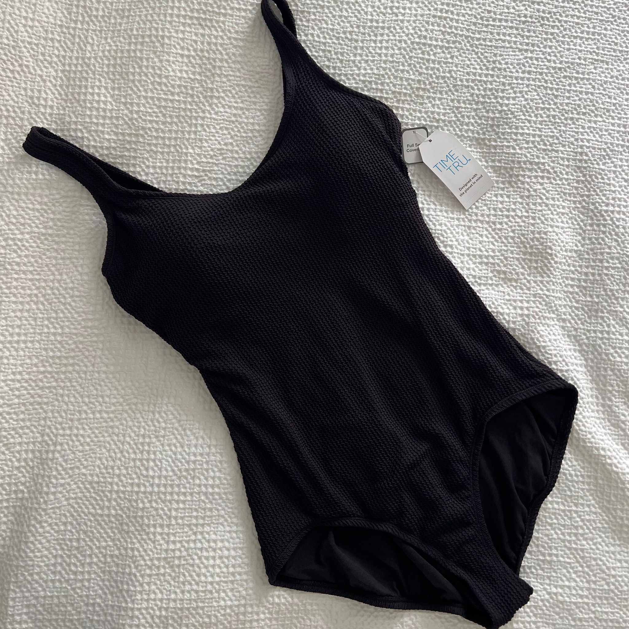 Time and Tru Crinkle Full Coverage Swimsuit! 👙

#LTKMidsize #LTKActive #LTKSwim