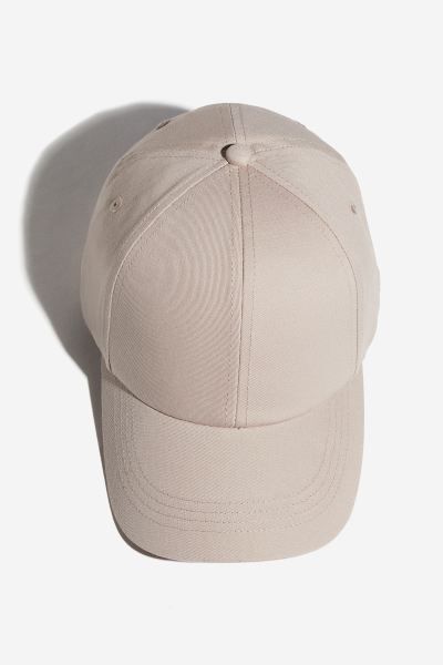 Cotton Cap - Dark beige - Ladies | H&M US | H&M (US + CA)