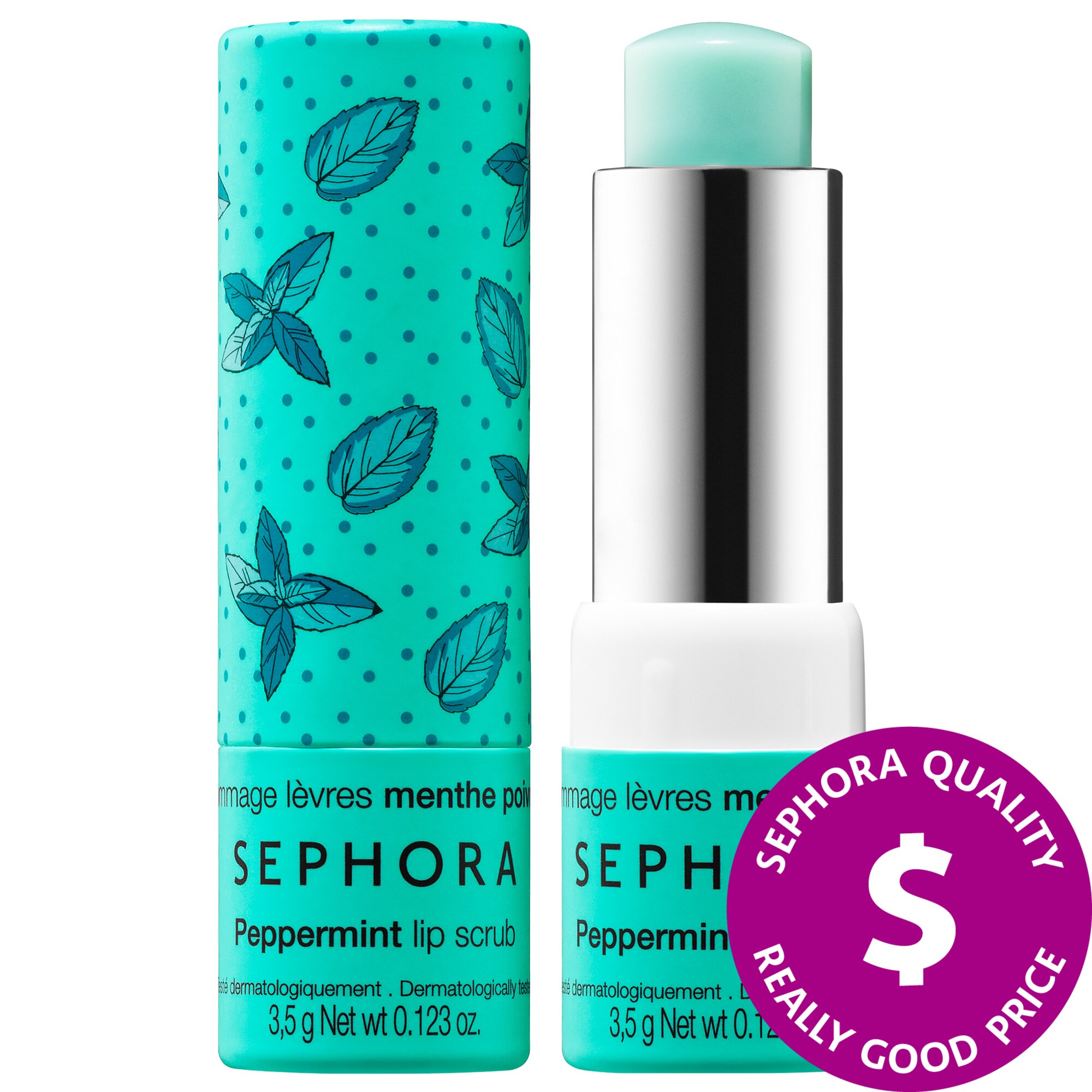SEPHORA COLLECTION Lip Balm & Scrub Peppermint 0.123 oz/ 3.5g | Sephora (US)