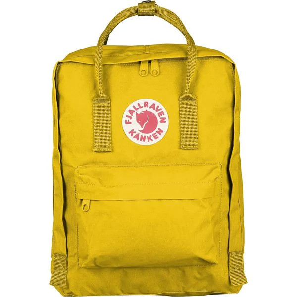 Kanken Warm Yellow Vinyl and Polyester Daypack Backpack | Bed Bath & Beyond