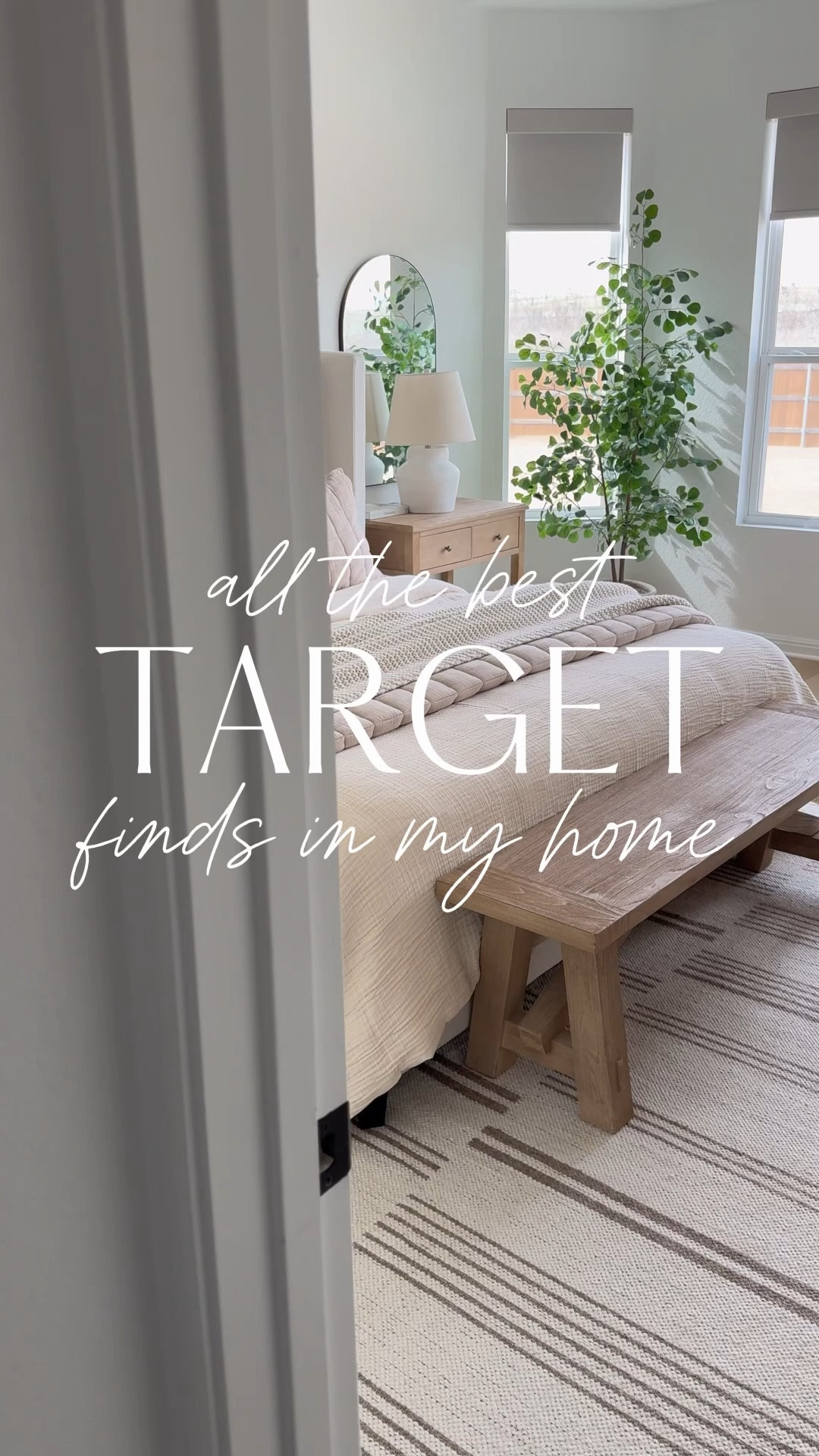 It’s all from Target 🙌🏼 From my favorite bedding to the best side tables + decor, Target truly has it all AND it’s all linked for easy shopping 🏡🩷

Target Best Sellers, Target Home, Target Style, Studio McGee, Modern Organic Style, Designer Looks for Less

Target Circle Week

#targethome #targetstyle #looksforless #neutralhomesofinsta 

#LTKspring #LTKSpringSale 

#LTKSaleAlert #LTKHome #LTKSeasonal