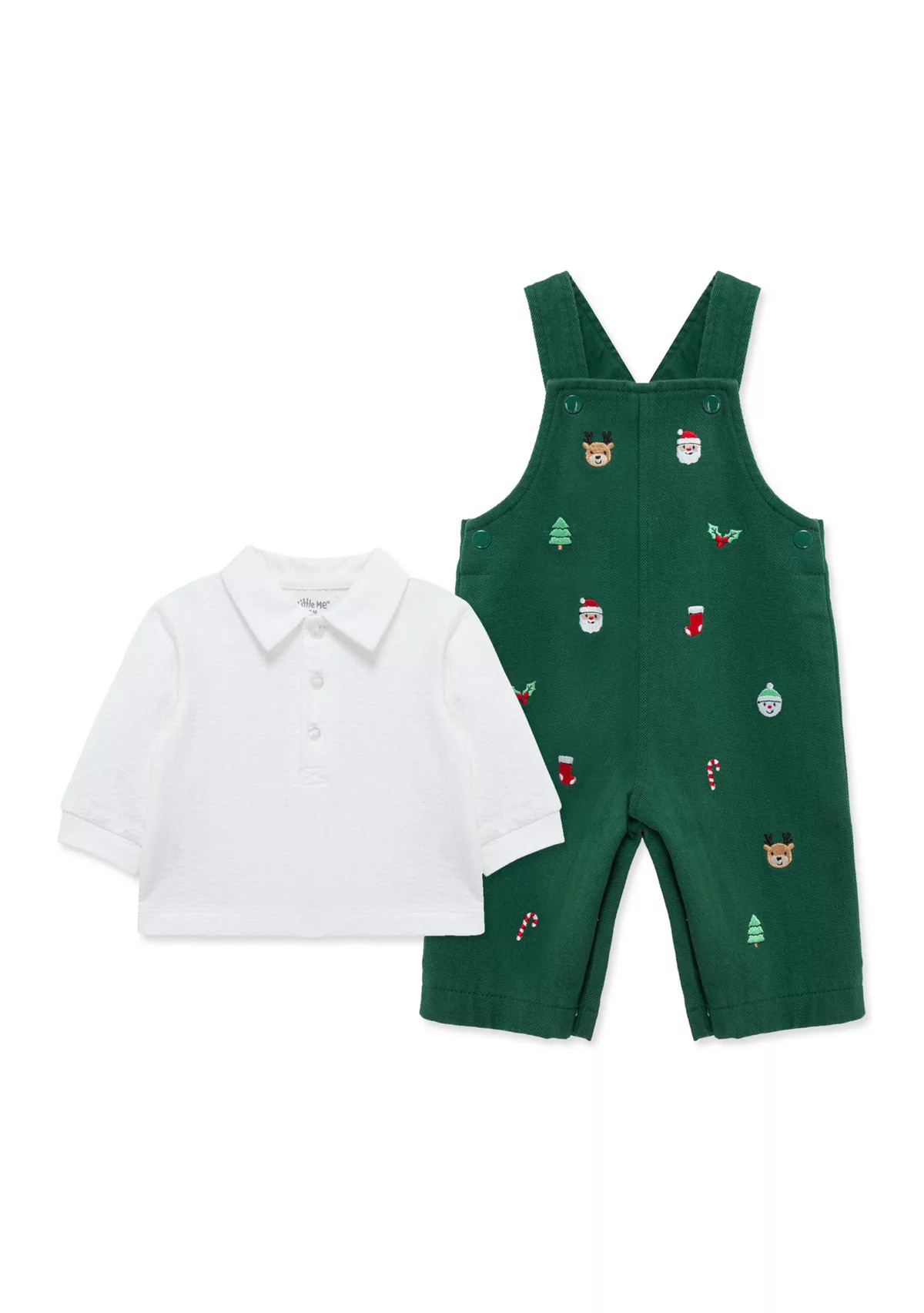Baby Boys Merry Overall Set | Belk