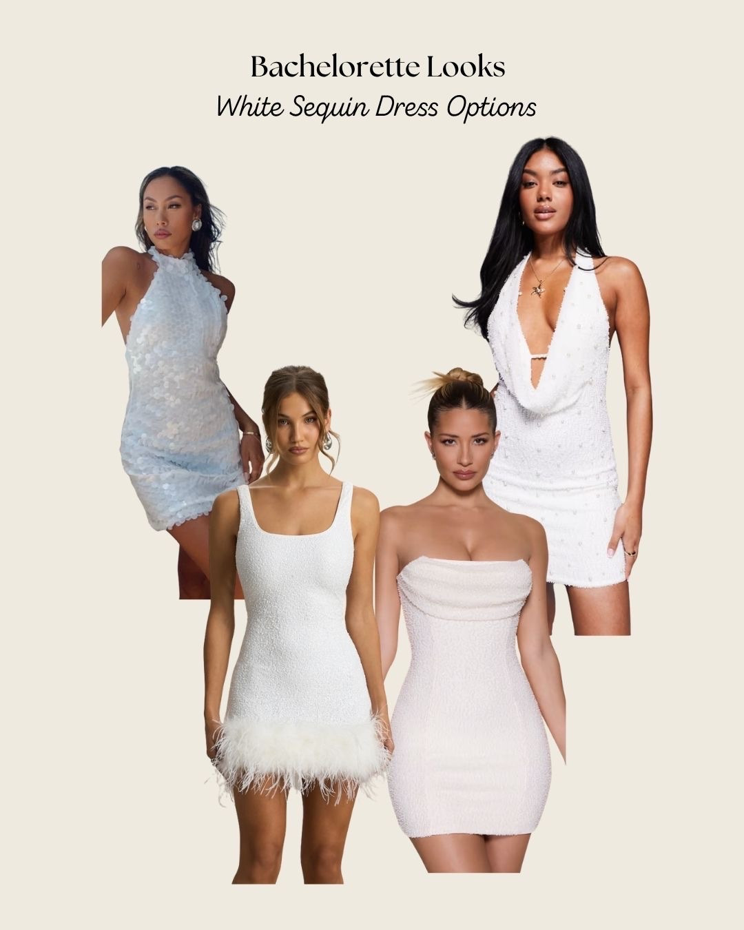 My girlfriend asked me for bachelorette dress and accessory options so thought I’d share them here too in case it provides inspiration for anyone planning outfits for their bachelorette!🤍

@ASOS @12th Tribe 

White dress, bachelorette dress, white party, silk dress, pearl accessories 

#LTKWedding

#LTKWedding

#LTKWedding