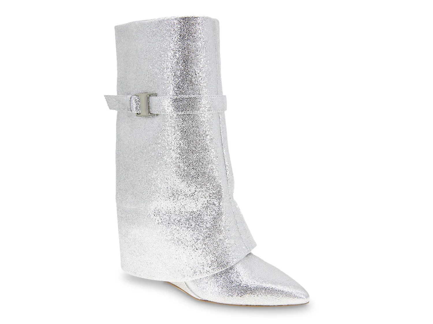BCBGeneration Rinzy Bootie | Women's | Silver Metallic | Size 5.5 | Boots | DSW
