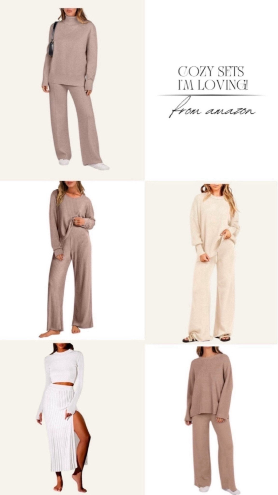 Cozy two piece sets from Amazon I’m loving! 


#LTKselfcare #LTKSaleAlert #LTKFindsUnder100