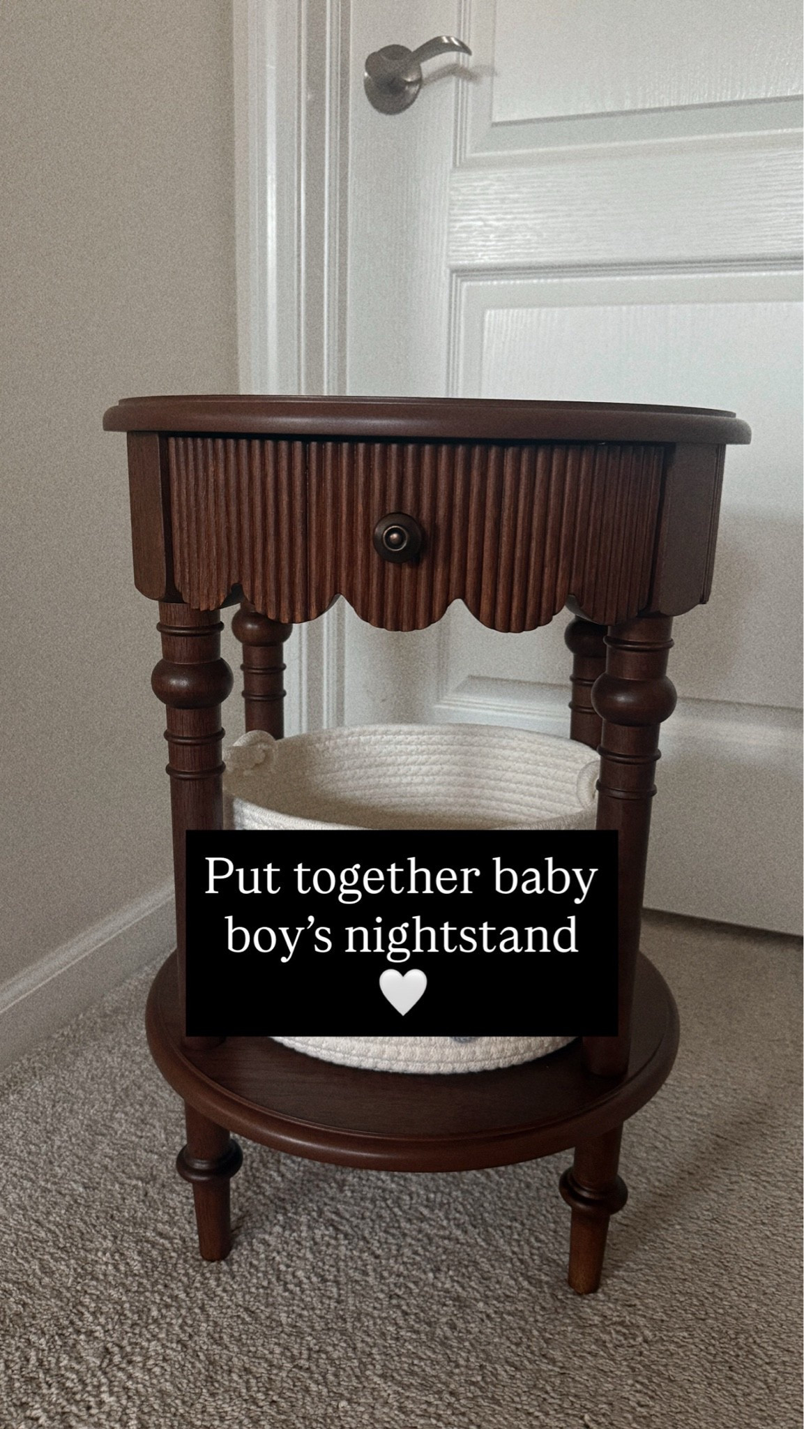 Nursery nightstand linked!

#LTKBaby #LTKHome
