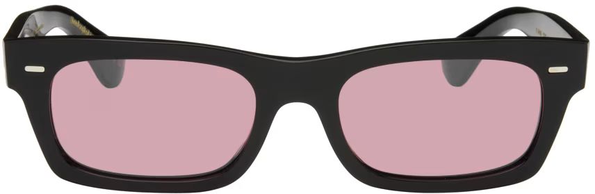 Black Davri Sunglasses | SSENSE