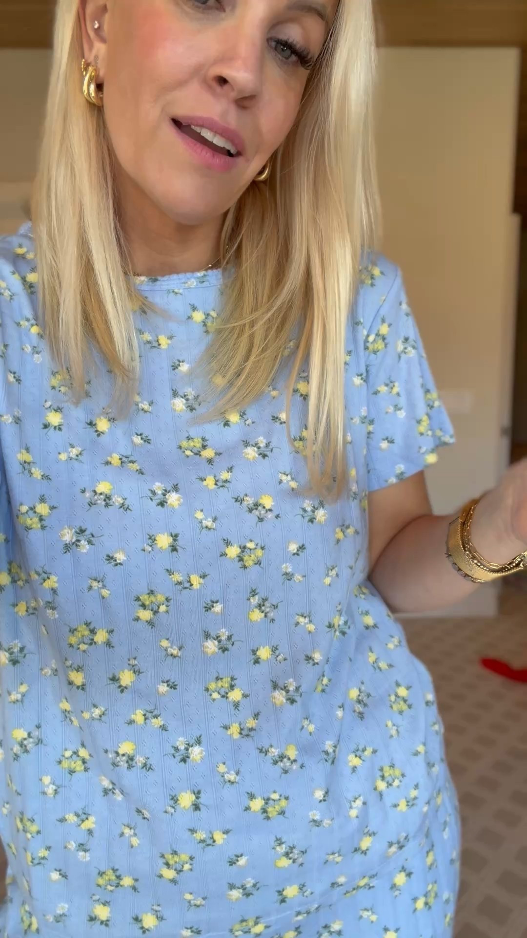 New pointelle pajamas from Walmart! The top is $12 and the bottoms are $15! I did a size large in the top and med in the bottom!

#LTKFindsUnder50 #LTKgrwm #LTKootd