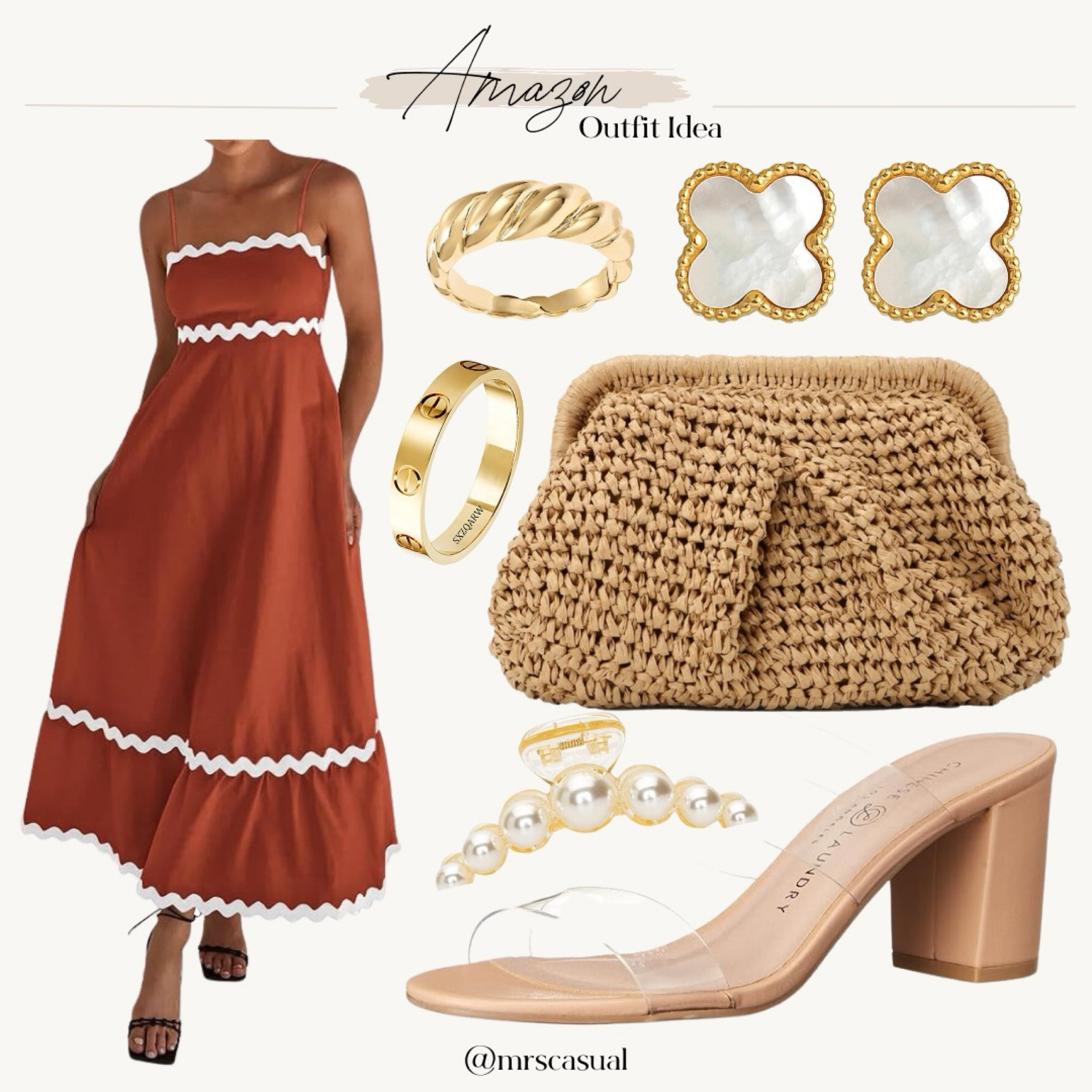 Summer wedding guest dress outfit idea ❤️ 

#LTKWedding #LTKFindsUnder50 #LTKOver40