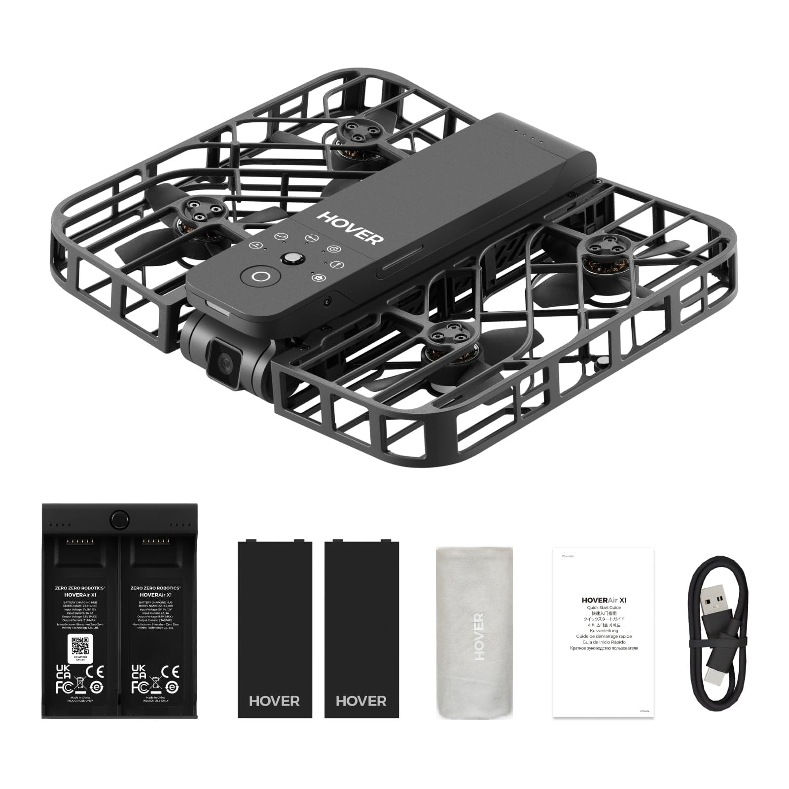 HOVERAir X1 Drone with Camera, Self-Flying Camera Drone with Follow Me Mode, Foldable Mini Drone ... | Amazon (US)