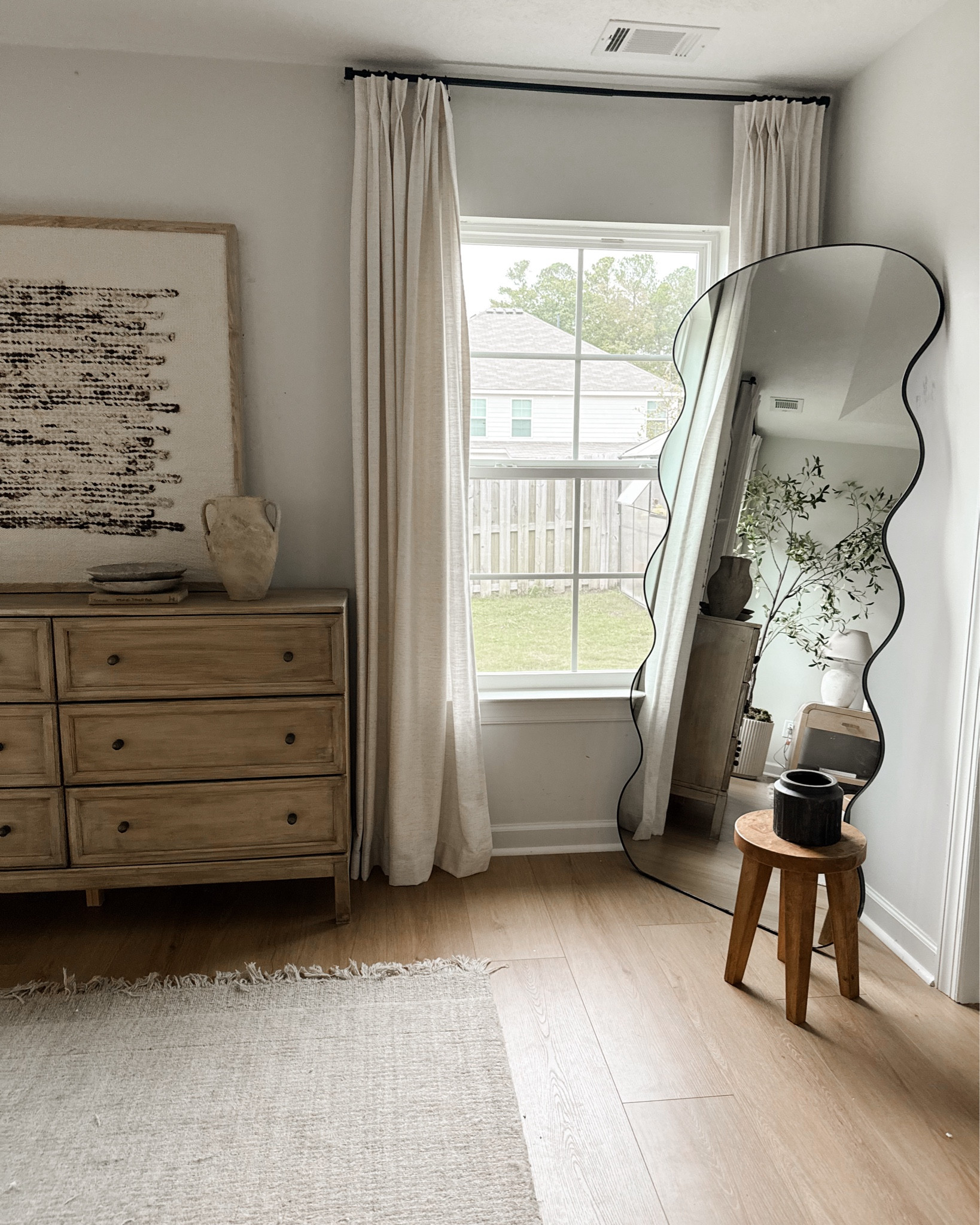 New Amazon mirror 😍🤎 a dream & SO affordable!!

#LTKHome