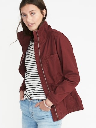 Twill Field Jacket for Women | Old Navy US