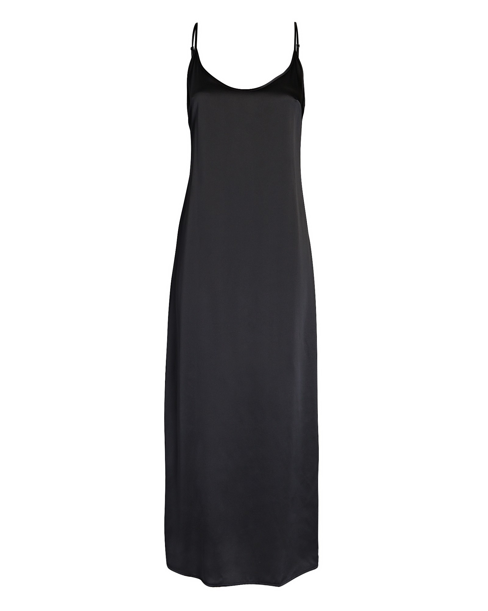 Silk Charmeuse Midi Slip Dress | INTERMIX