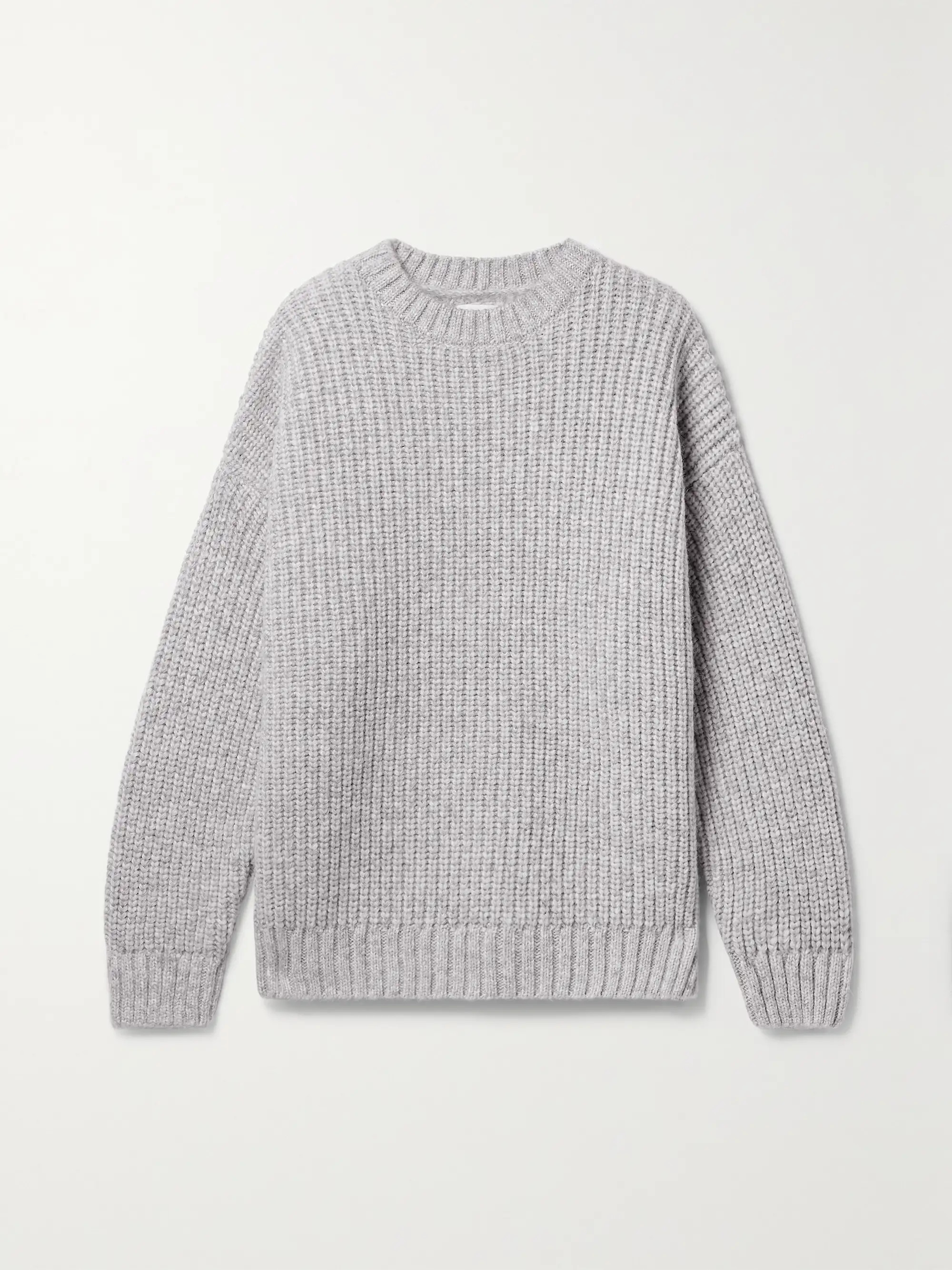 ANINE BING Sydney ribbed-knit sweater | NET-A-PORTER | NET-A-PORTER APAC