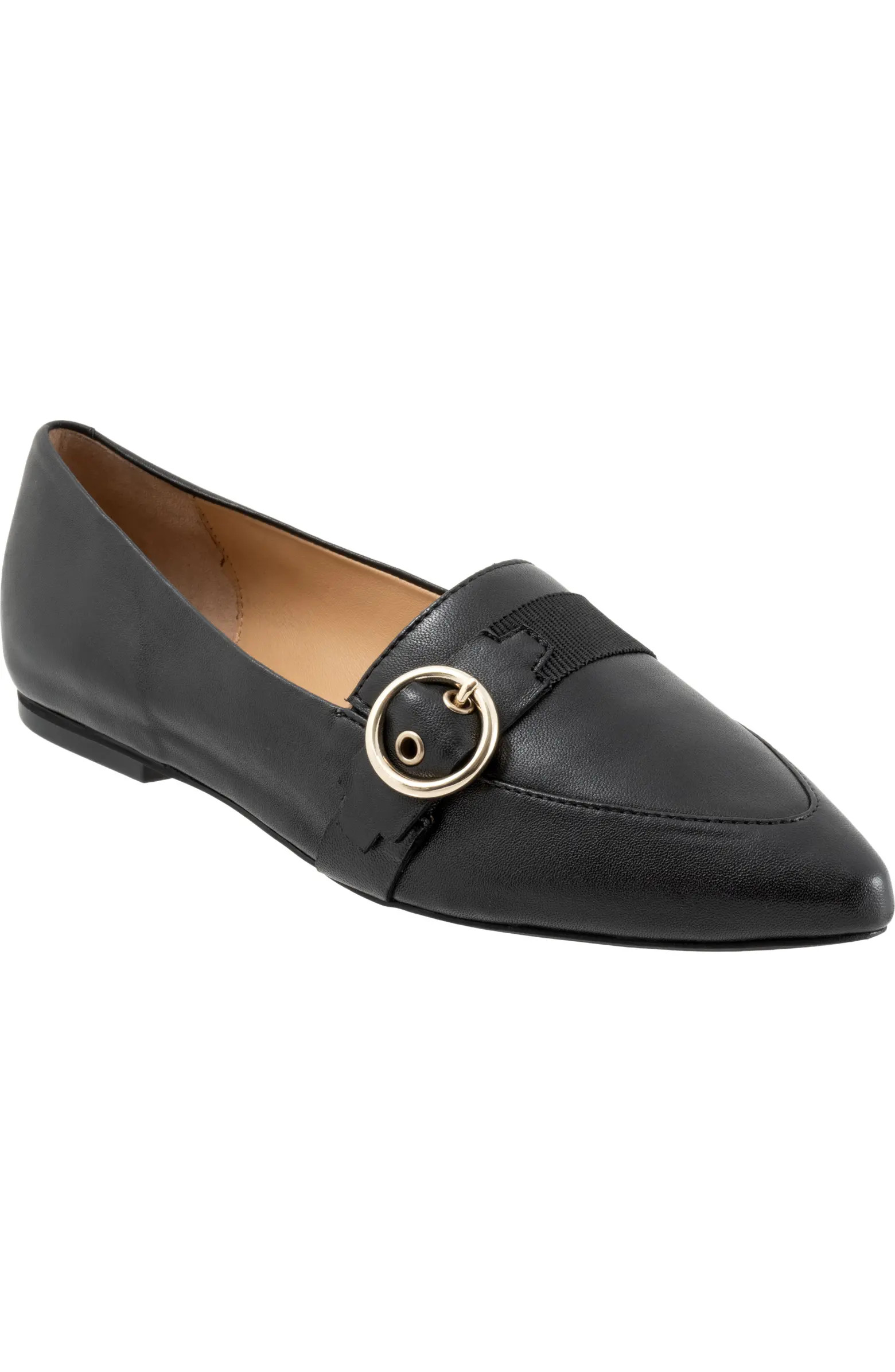 Emmett Pointed Toe Loafer Flat (Women) | Nordstrom
