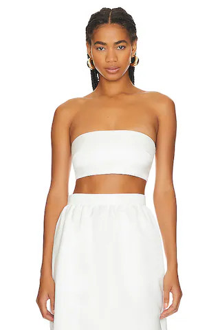 WeWoreWhat Bandeau Top in White from Revolve.com | Revolve Clothing (Global)