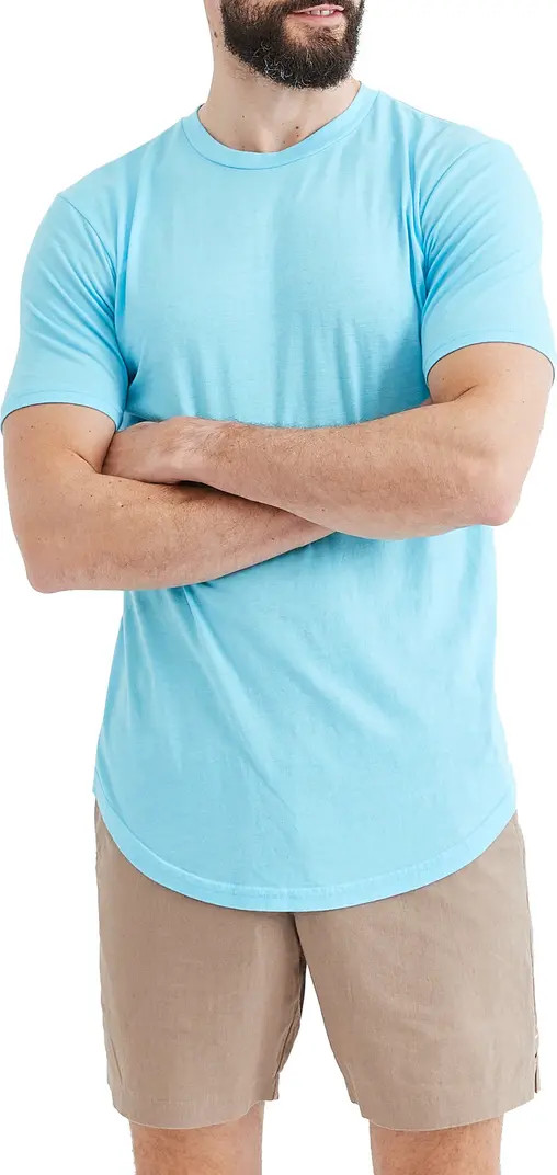 Triblend Scallop Crew T-Shirt | Nordstrom