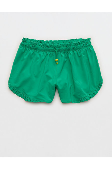OFFLINE By Aerie 2" Ruffle Hot Stuff Short Women's Jelly Bean XXS | Aerie