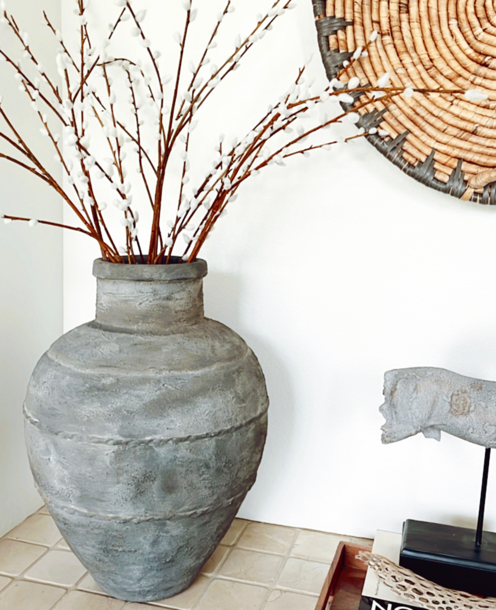 This huge stoneware vase finally arrived from Pottery Barn! Worth the wait! 👏🏻 

#stoneware #vase #urn 

#LTKhome