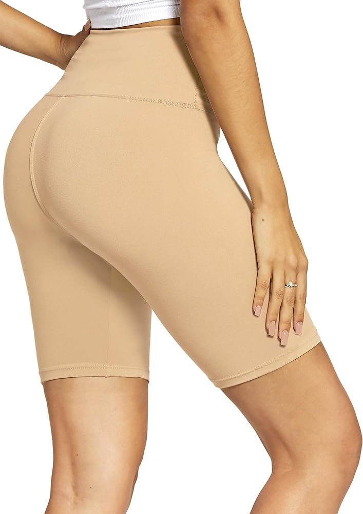 High Waist Leggings in Shorts, Capri and Full Length - Ultra Soft Premium Fabric - 5" High Waistb... | Amazon (US)