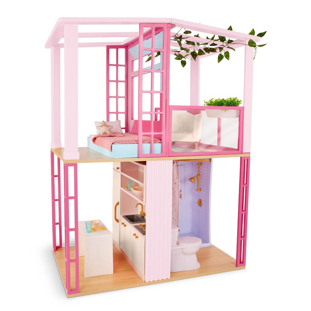 Our Generation Lovely Loft Dollhouse & Furniture Playset for 18" Dolls: Includes 63-Piece Accesso... | Target