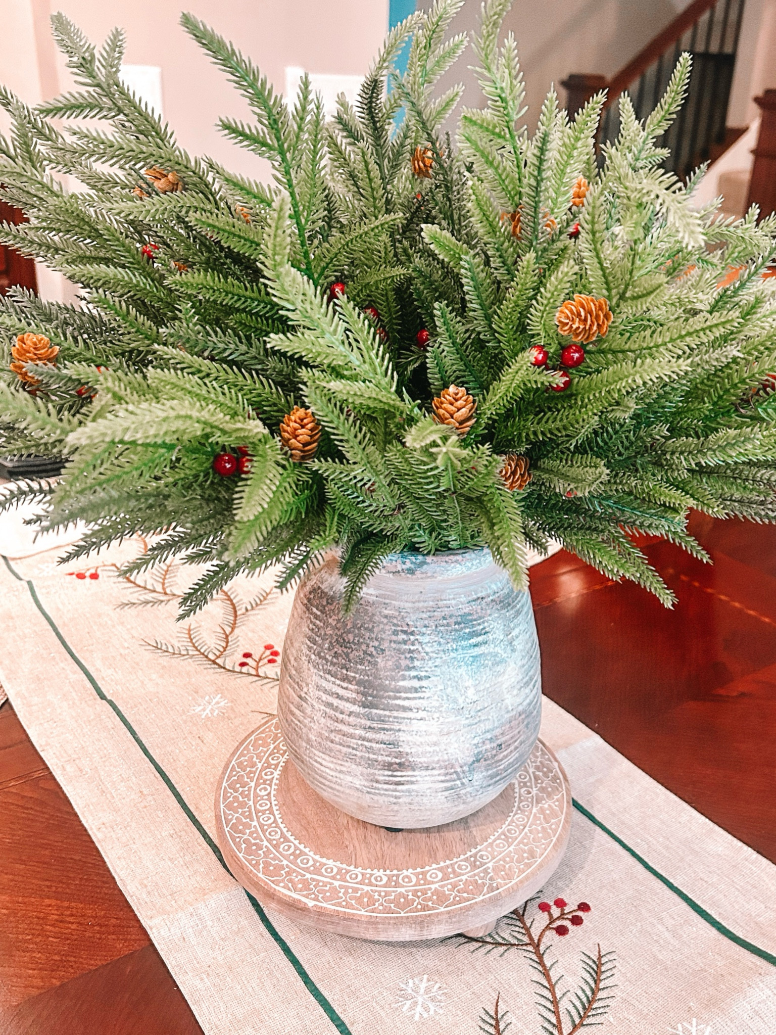 Purchased these branches to fill up a ceramic vase for a minimalist holiday decor item! ✨🎄

#LTKHome #LTKFindsUnder50
