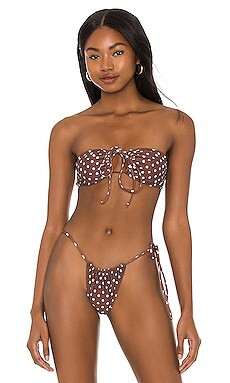 Bananhot Chili Bikini Top in Dark from Revolve.com | Revolve Clothing (Global)