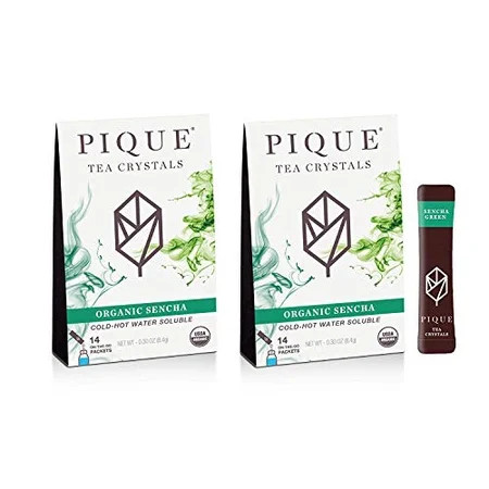 Pique Organic Sencha Tea Crystals - Authentic Natural Japanese Caffeinated Green Tea for Energy Anti | Walmart (US)