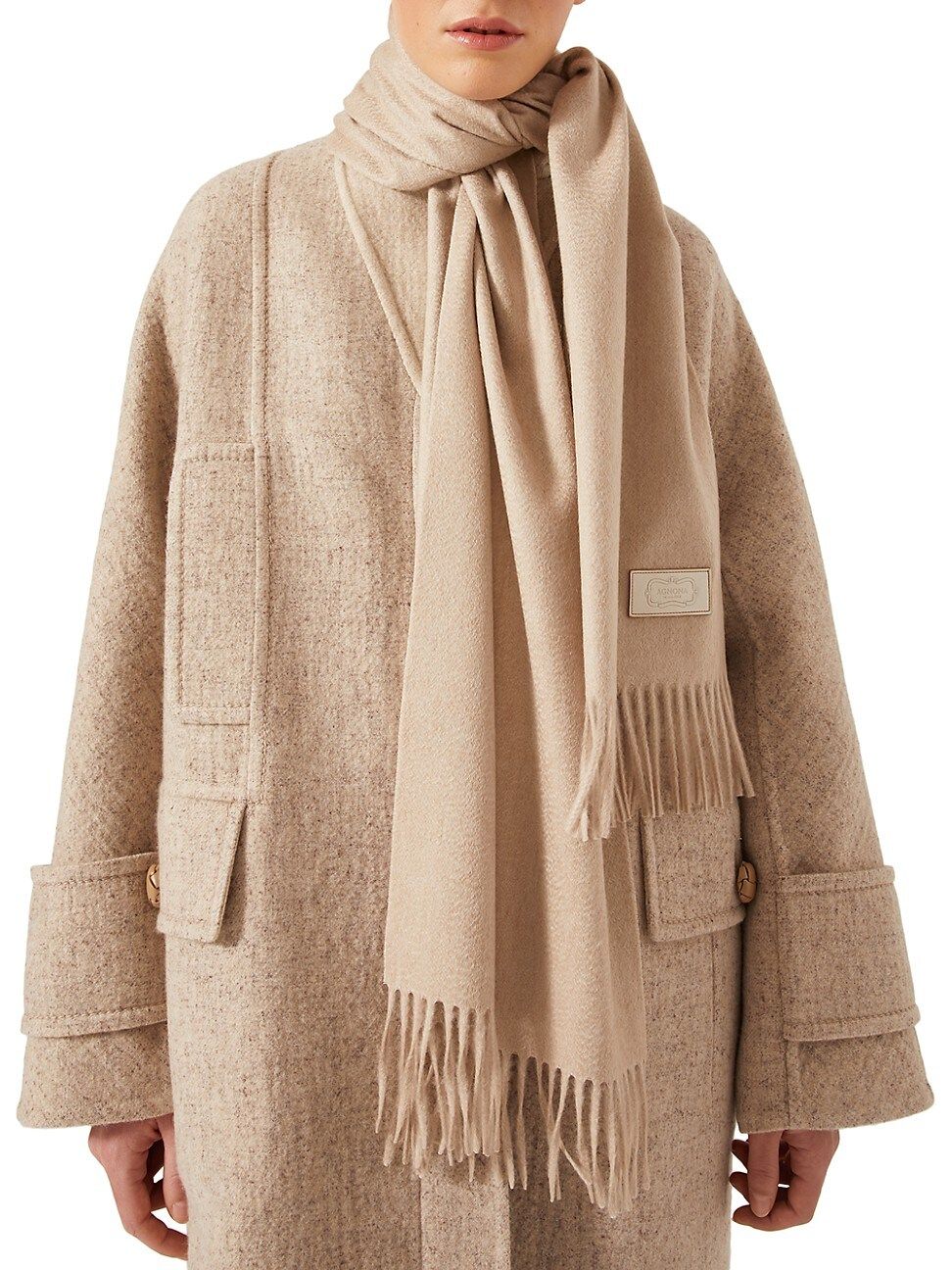 Agnona Zibellinato Cashmere Scarf | Saks Fifth Avenue