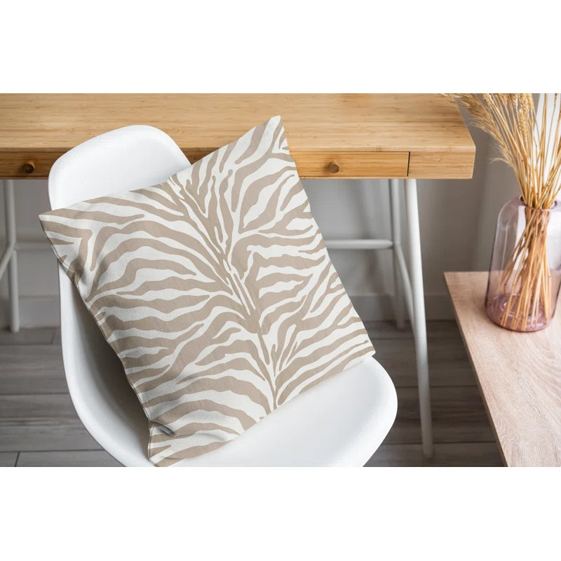KAVKA DESIGNS Zebra Square Pillow Cover & Insert & Reviews | Wayfair | Wayfair North America