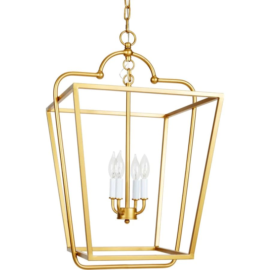 Della Gold Chandelier | Dashing Trappings