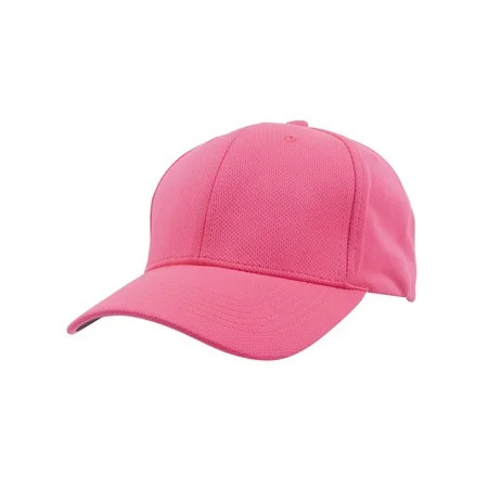 Top Headwear Athletic Moisture Wicking Adjustable Baseball Hat - Pink | Walmart (US)