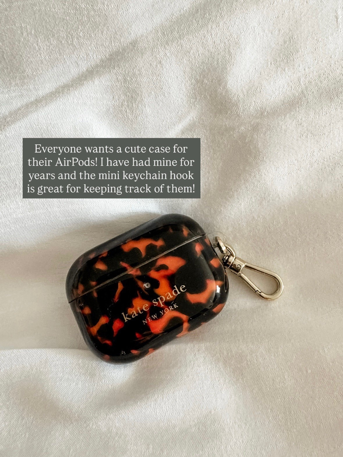 Really loving tortoise! This AirPods case is so cute & currently on sale for early Black Friday deals on Amazon! Another great stocking stuffer!

Loverly Grey, AirPods case, stocking stuffer, gift ideas for her, AirPods 

#LTKSaleAlert #LTKCyberWeek #LTKGiftGuide