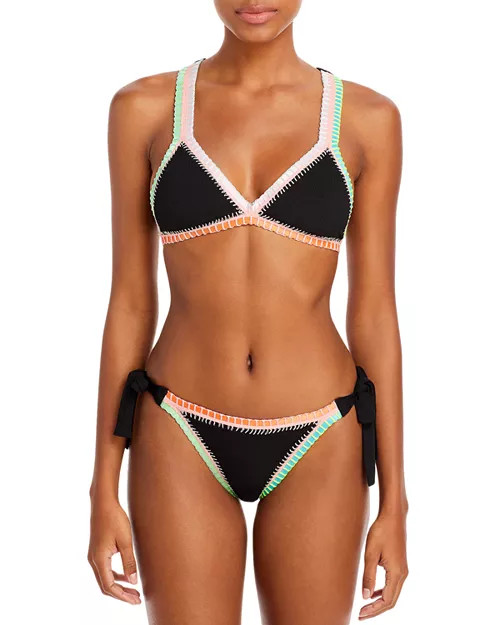 Crochet Trim Bikini Top - Exclusive | Bloomingdale's (US)