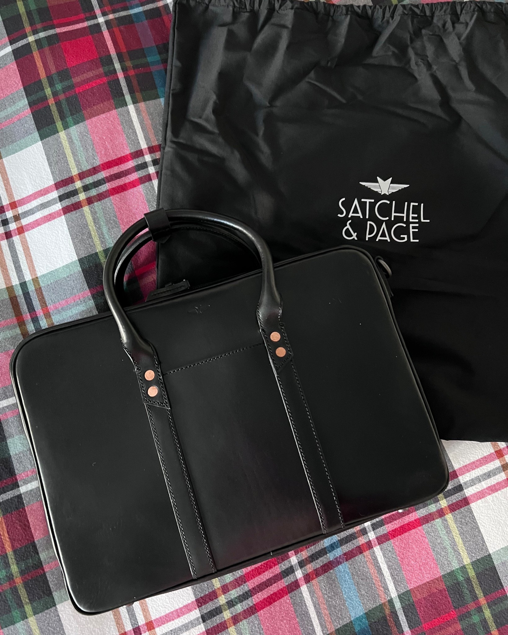 Who else gets excited when they get a new work bag?! Have a similar style to this in brown but had to pick up this Satchel & Page bag in black!

#LTKMens #LTKGiftGuide #LTKWorkwear