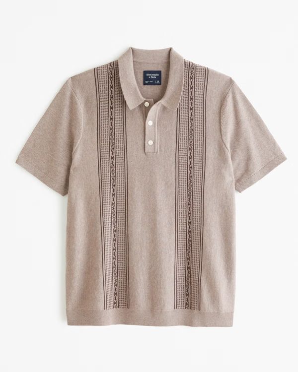Modern Classic 3-Button Sweater Polo | Abercrombie & Fitch (US)